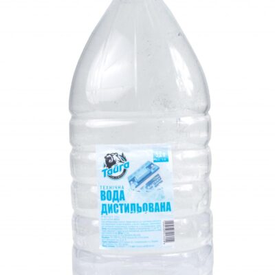 Вода дистильована Тайга 5 л