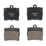 Колодки тормозные задние Raiso(Швеция) MB C-Class (W203)