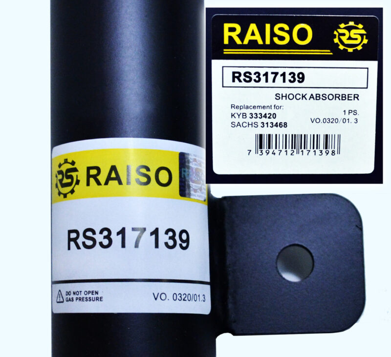Амортизатор задний левый Raiso (Швеция) Шевроле Лачетти Chevrolet Lacetti Raiso RS317139 - Зображення 2