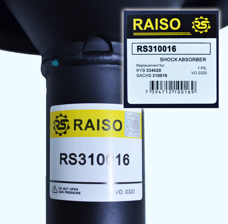 Амортизатор передний Raiso (Швеция) Mercedes Vito 638 Мерседес Вито 638 Raiso RS310016 - Зображення 3