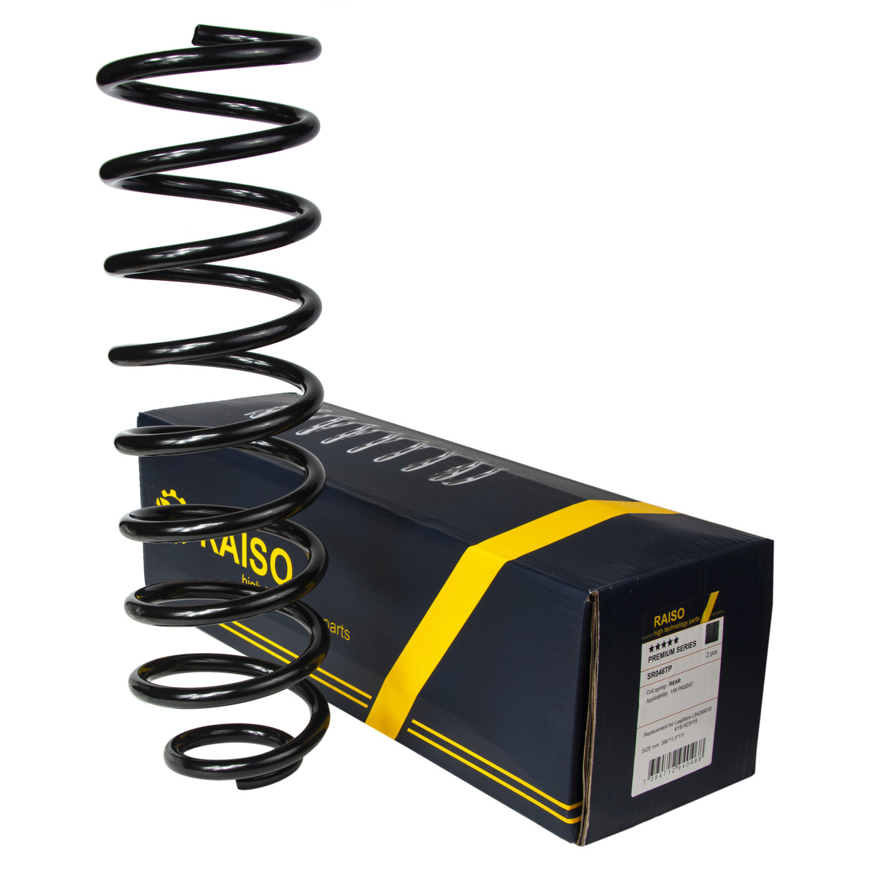 пружина задня пассат б3 Пружина задняя Raiso (Швеция) Volkswagen Passat B3