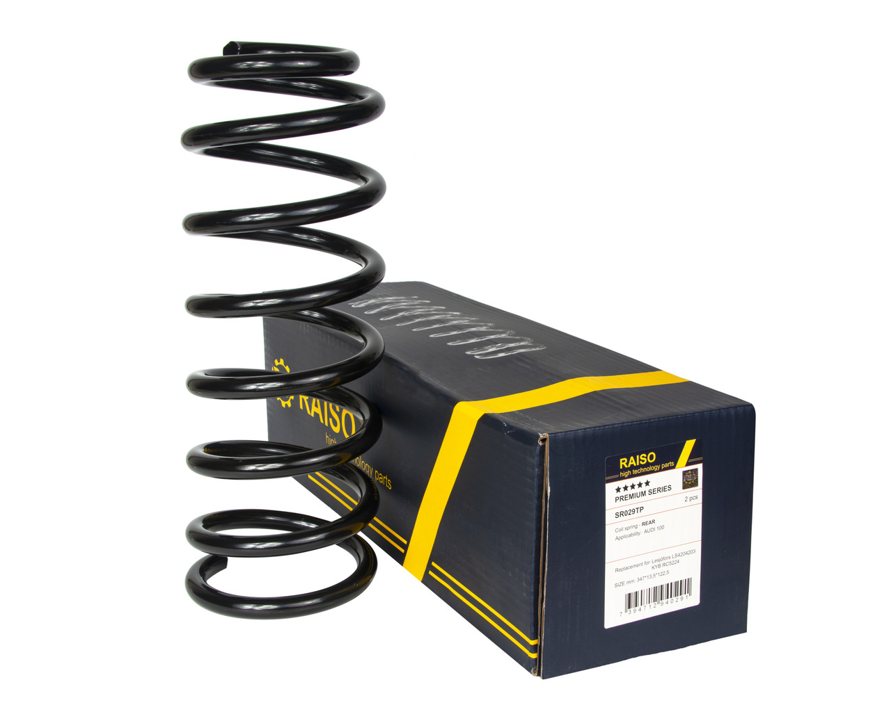 пружина ауді а6 Пружина задняя Raiso (Швеция) Ауди А6 С4(Ц4) Audi A6 C4