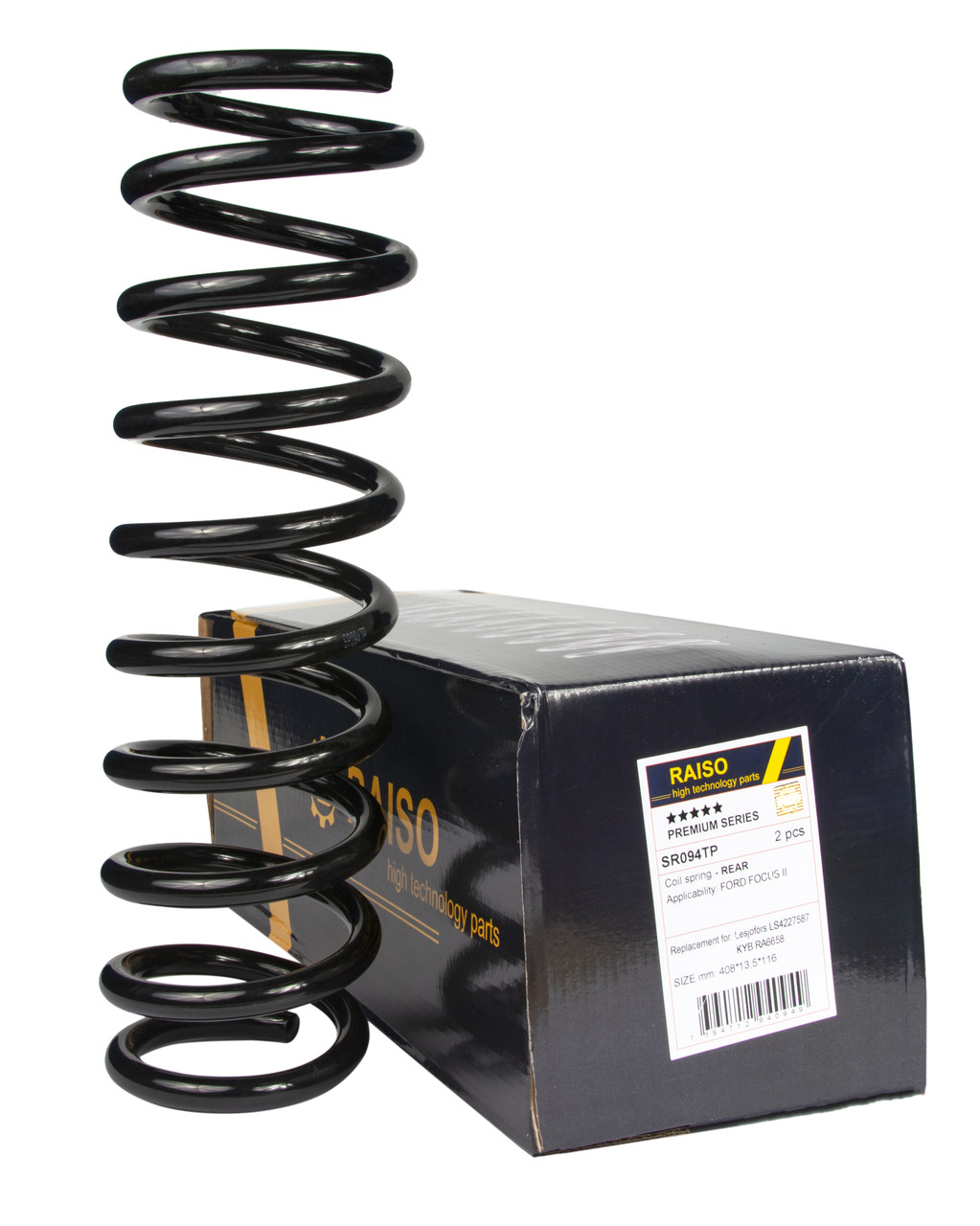 пружини задні форд фокус Пружина задняя Raiso (Швеция) Ford Focus (универсал)