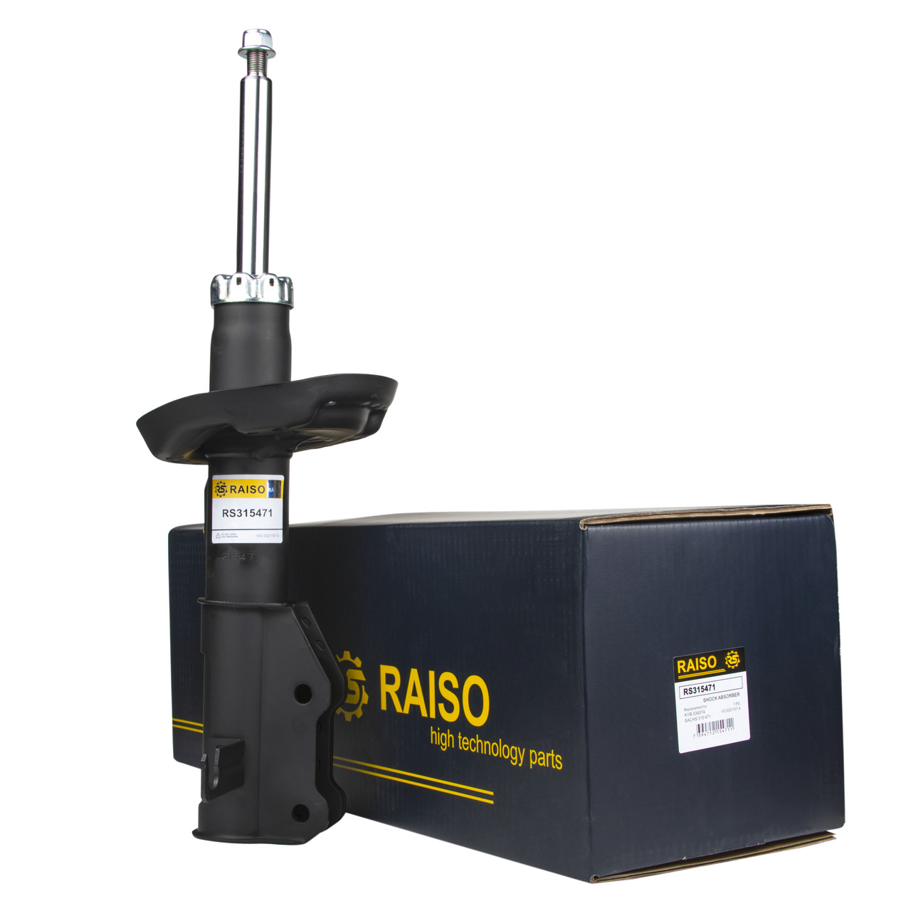 амортизатор передний зафира турер с Амортизатор передний левый Raiso (Швеция) Опель Зафира Турер С(Ц) Opel Zafira Tourer C