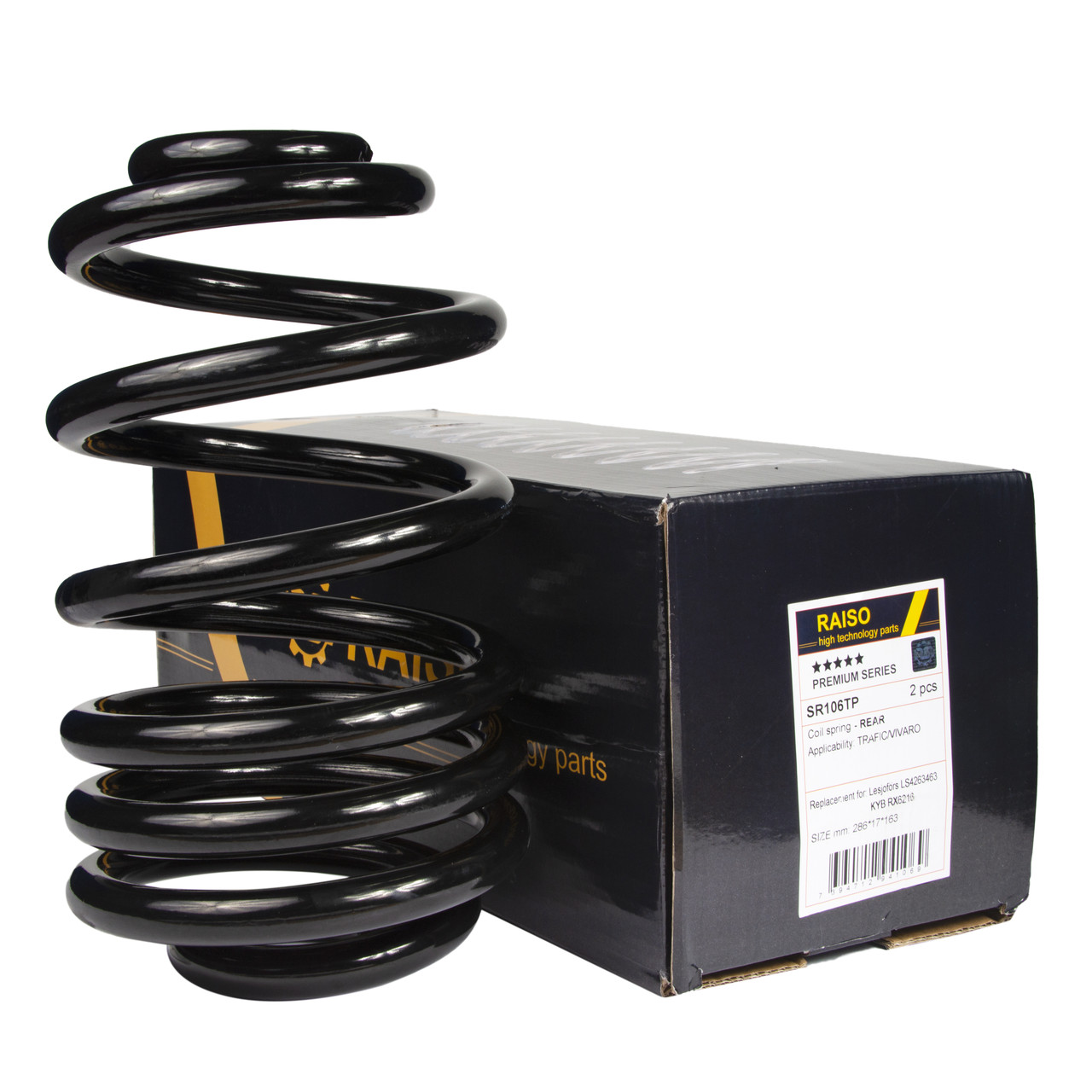 пружина рено трафік Пружина задняя Raiso (Швеция) Renault Trafic/Opel Vivaro