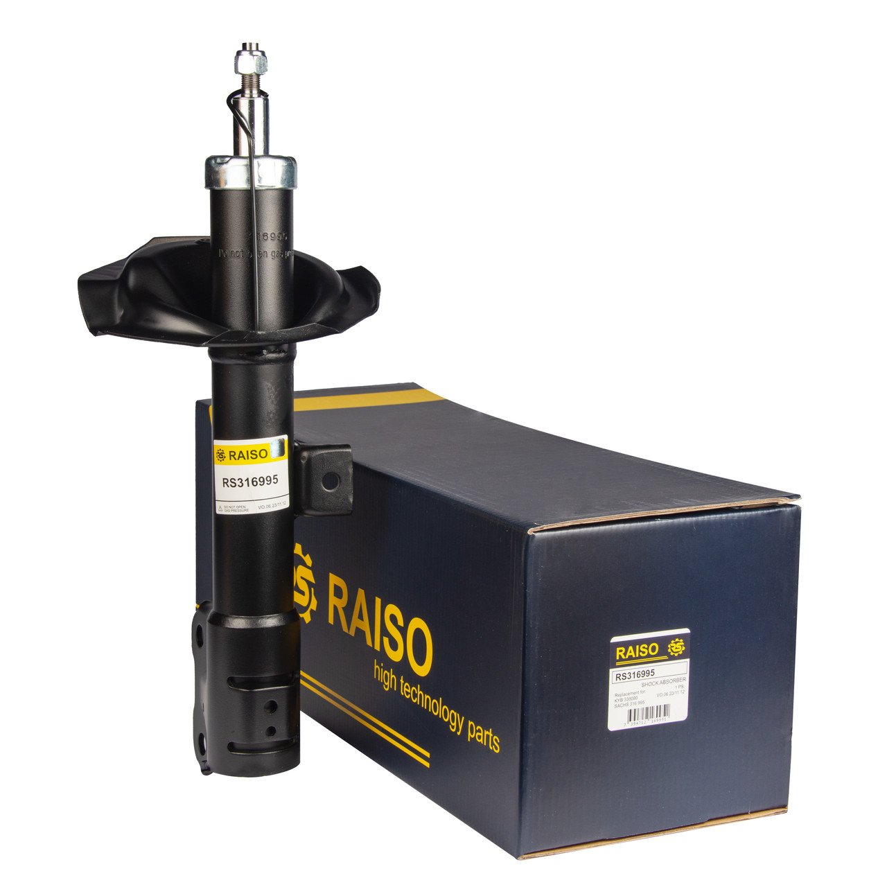 амортизатор передній на пежо 4007 Амортизатор передний правый Raiso (Швеция) Peugeot 4007