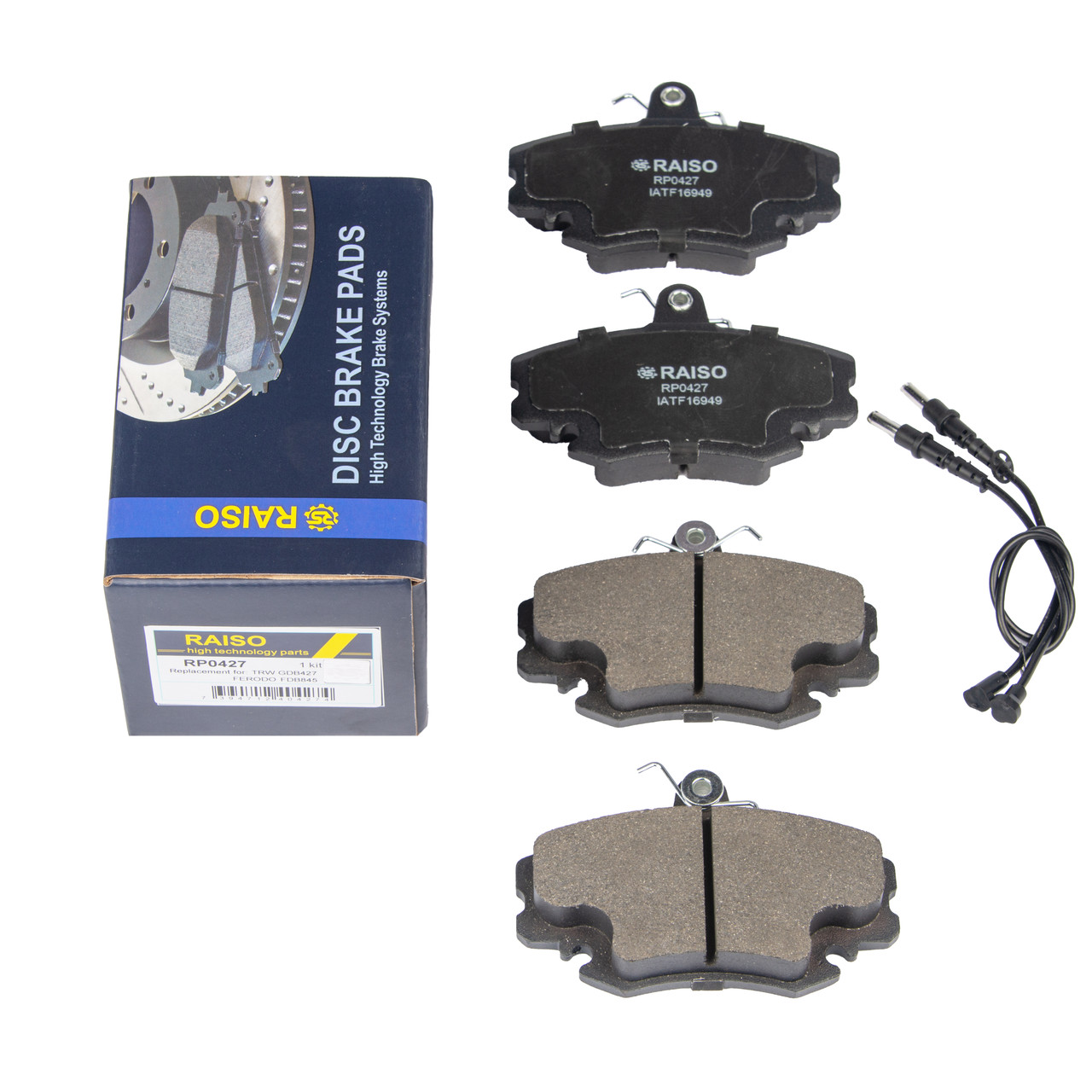 колодки рено логан Колодки тормозные передние Raiso(Швеция) Renault Logan