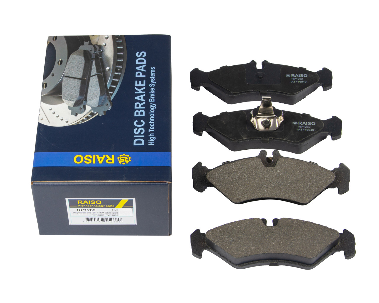 колодки спринтер Колодки тормозные задние Raiso(Швеция) Mercedes Sprinter