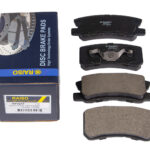 Колодки тормозные задние Raiso(Швеция) Peugeot 4007