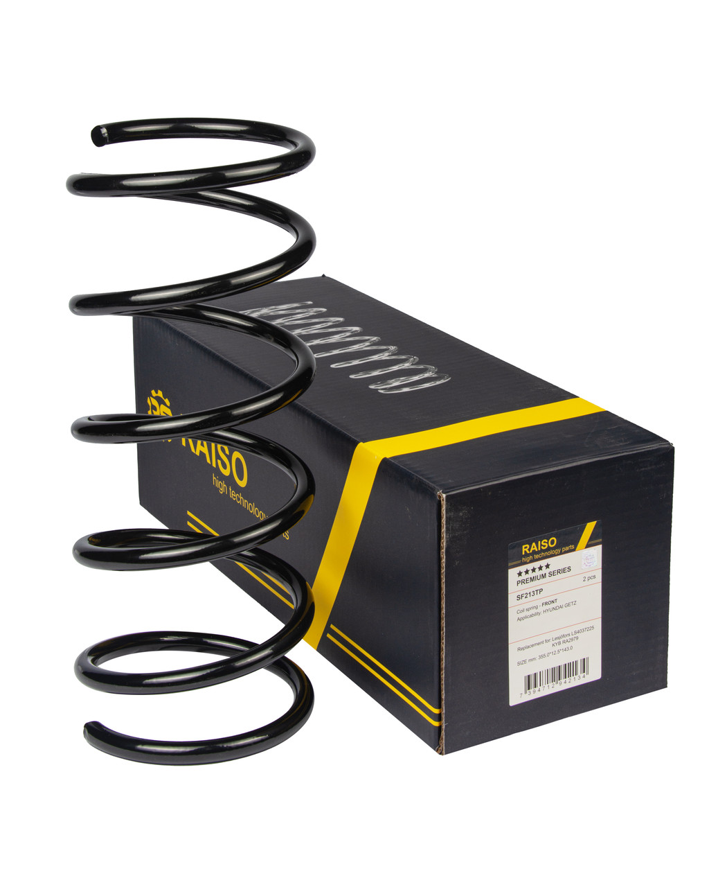 hyundai getz передні пружини Пружина передняя Raiso (Швеция) Hyundai Getz
