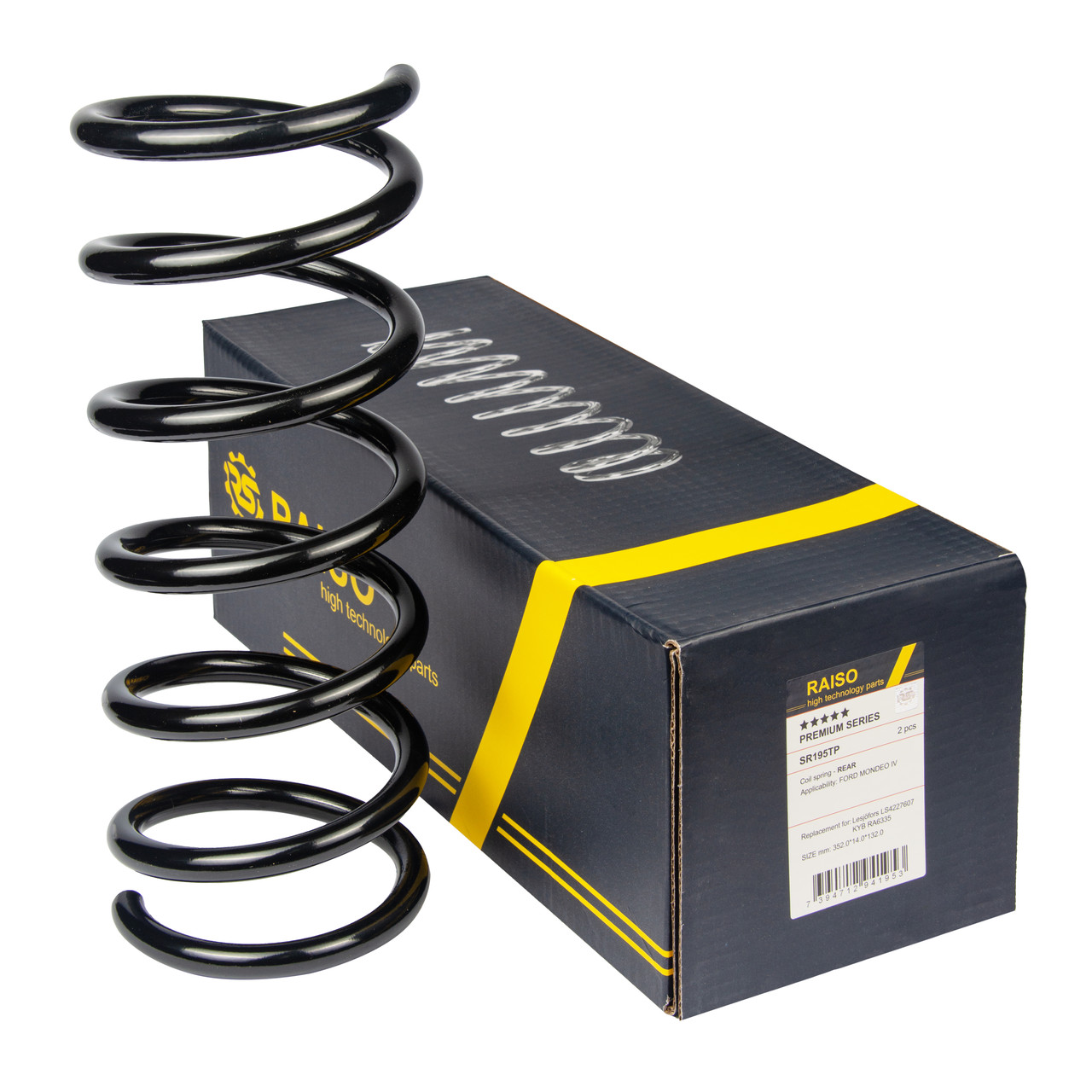 пружини задні форд мондео Пружина задняя Raiso (Швеция) Ford Mondeo IV (универсал)