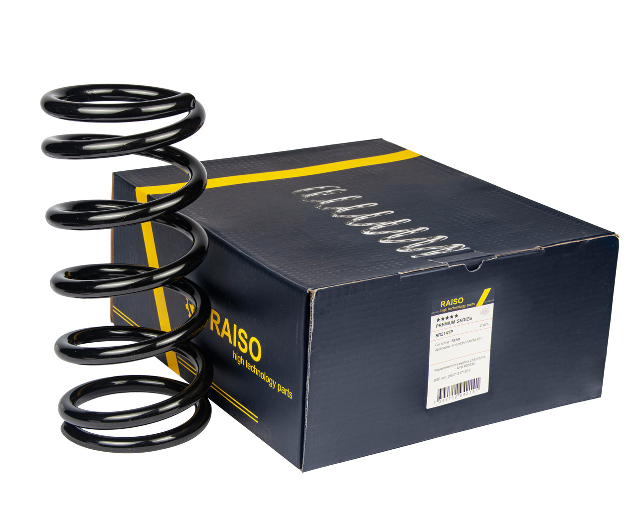 пружина хюндай санта фе Пружина задняя Raiso (Швеция) Hyundai Santa Fe I