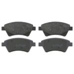 Колодки тормозные передние Raiso(Швеция) Renault Scenic II