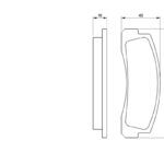 Колодки тормозные передние Raiso(Швеция) VAZ LADA 2120
