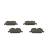 Колодки тормозные задние Raiso(Швеция) BMW 1 (E81)