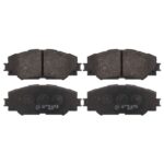 Колодки тормозные передние Raiso(Швеция)Toyota Corolla