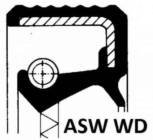 586668 ELRING уплотняющее кольцо