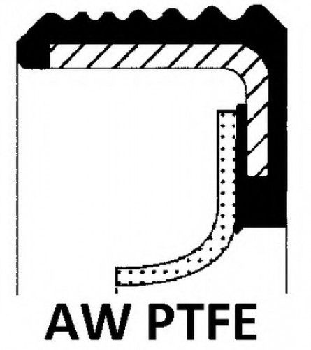 790650 ELRING уплотняющее кольцо