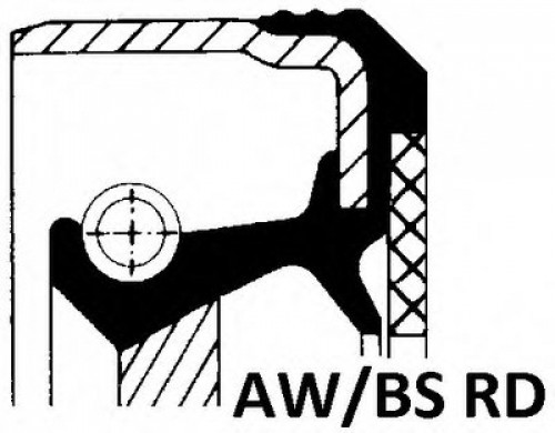 553272 ELRING уплотняющее кольцо