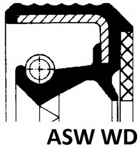 504581 ELRING уплотняющее кольцо