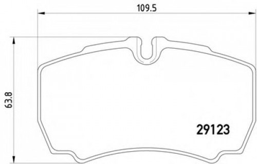 8DB355005421 HELLA PAGID комплект тормозных колодок