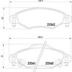 8DB355010791 HELLA PAGID комплект тормозных колодок