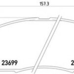 8DB355013141 HELLA PAGID комплект тормозных колодок