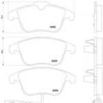 8DB355014031 HELLA PAGID комплект тормозных колодок