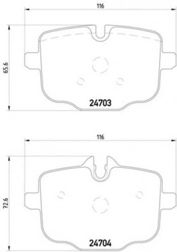 8DB355014361 HELLA PAGID комплект тормозных колодок