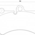 8DB355018691 HELLA PAGID комплект тормозных колодок