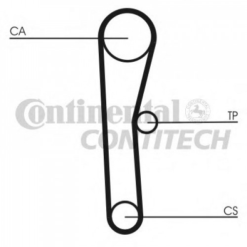 CT536 CONTITECH ремень грм