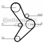 CT731 CONTITECH ремень грм