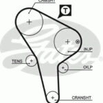 5176 GATES ремень грм