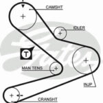5495XS GATES ремень грм