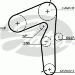 5500XS GATES ремень грм