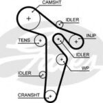 5649XS GATES ремень грм