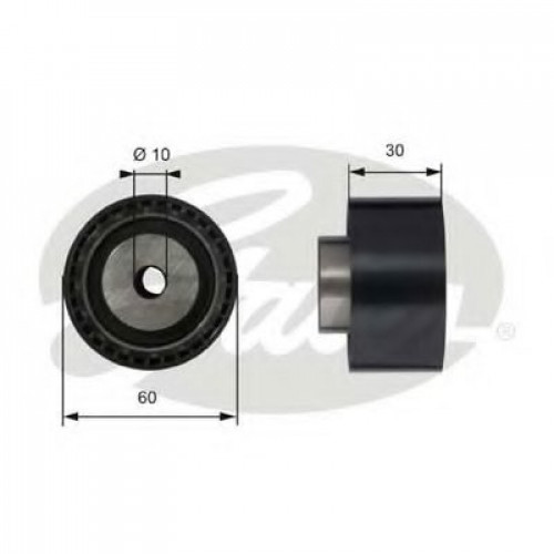 T42070 GATES паразитный / ведущий ролик