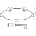573221J JURID колодки гальмівні дискові