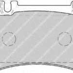 FDB1809 FERODO комплект тормозных колодок