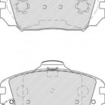 FDB4246 FERODO комплект тормозных колодок