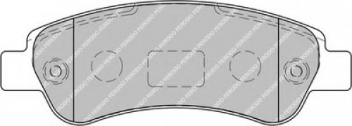FVR1927 FERODO комплект тормозных колодок