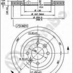 09580224 BREMBO диск гальмівний
