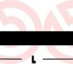 T85027 BREMBO тормозной шланг