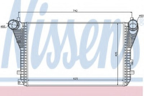 96542 NISSENS интеркулер