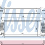 96622 NISSENS интеркулер