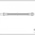 19026705 CORTECO тормозной шланг