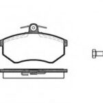 P034310 WOKING комплект тормозных колодок