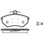 P034350 WOKING комплект тормозных колодок