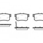 P225302 WOKING комплект тормозных колодок
