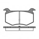 P288300 WOKING гальмівні колодки пер. moskvich
